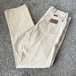 Men’s 31x34 Wrangler Cowboy Cut Khaki Jeans